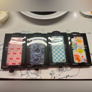 Fairly new Wildflower IPhone XR cases. Selling all 4 cases for $50 or $15 each.
